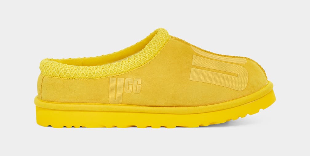 Ugg Fluffita Sherpa Yellow Platform Sandals Slippers | eBay