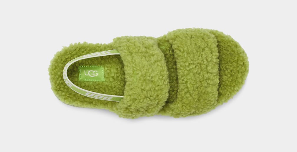 womens oh fluffita slide