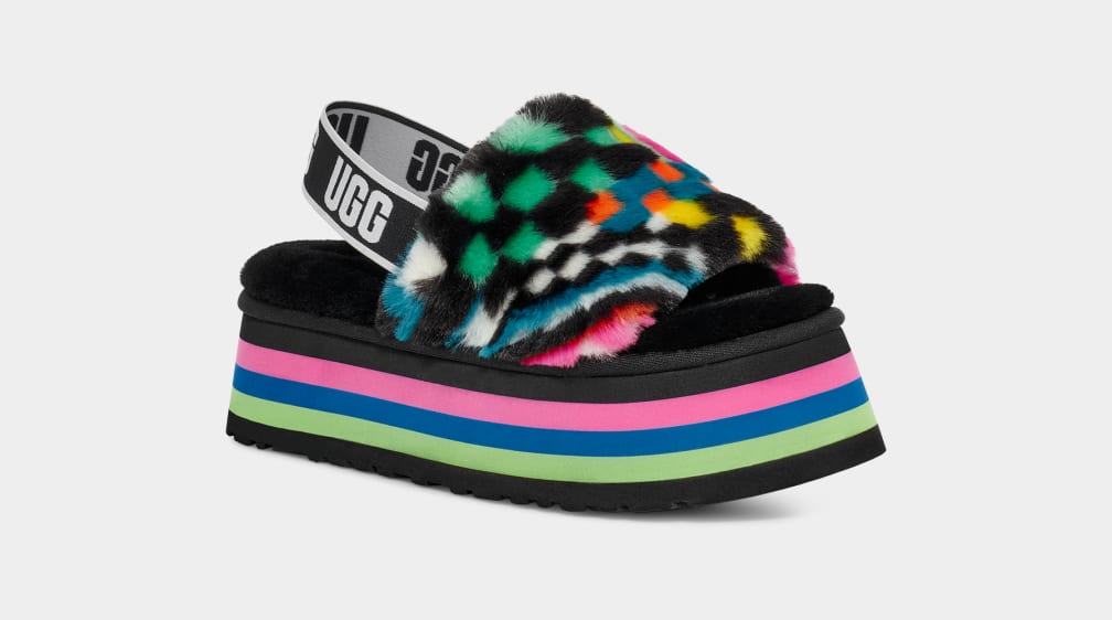 Ugg 2025 sandals multicolor