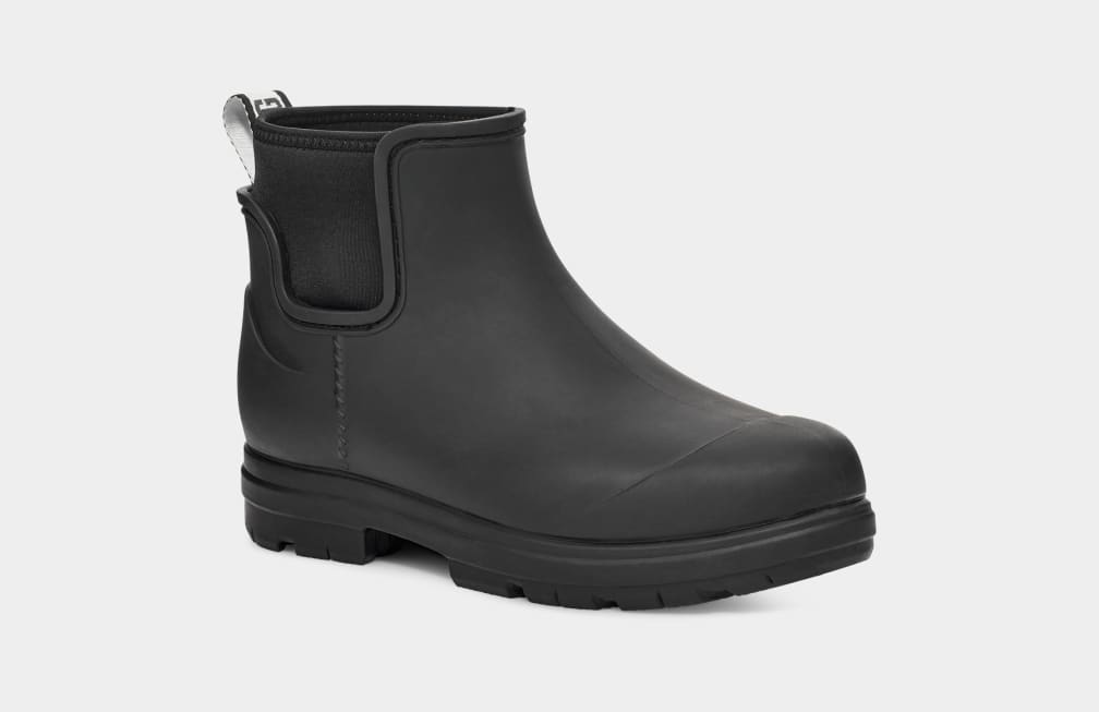 Mens ankle online rubber boots