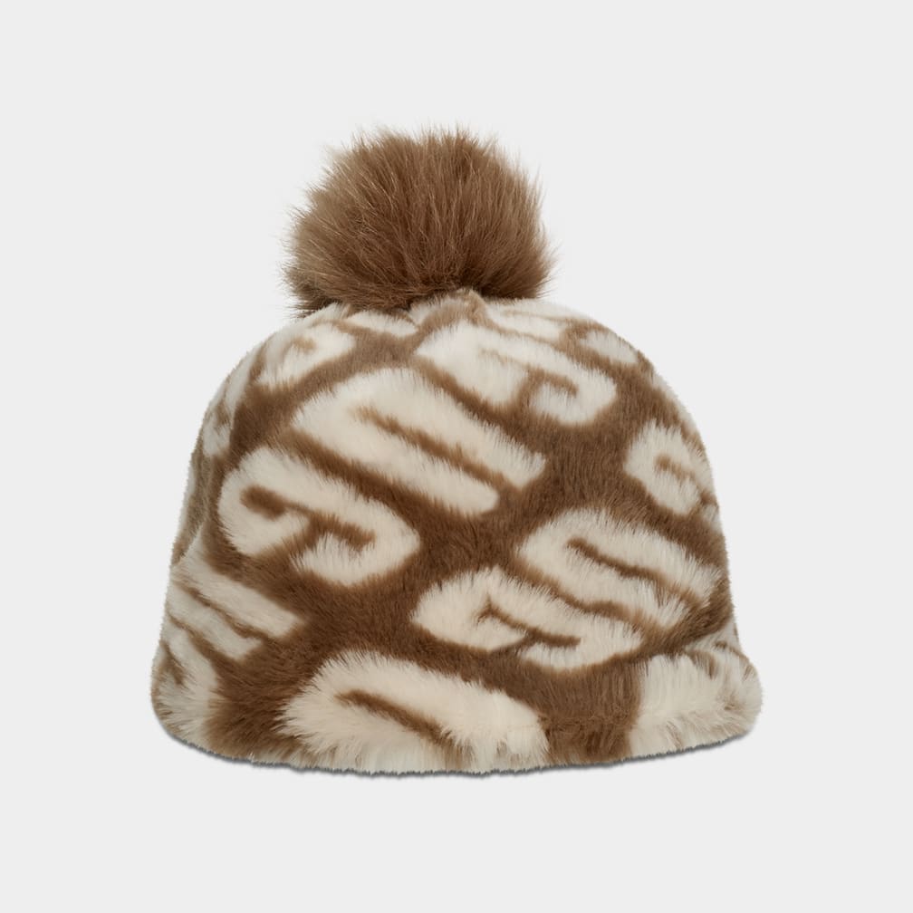 UGG® 公式【 フォー ファー ビーニー W ポム|Faux Fur Beanie W Pom