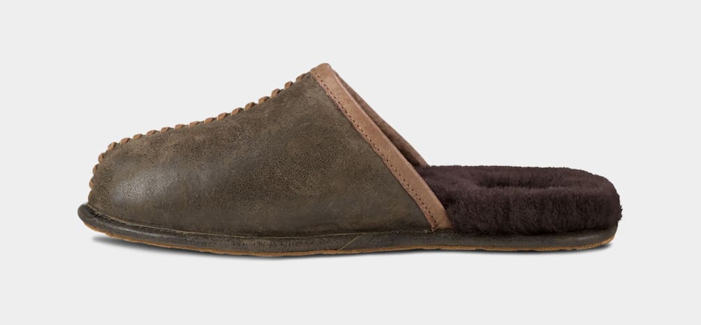 UGG Scuff Deco Leather Slipper for Men UGG UK