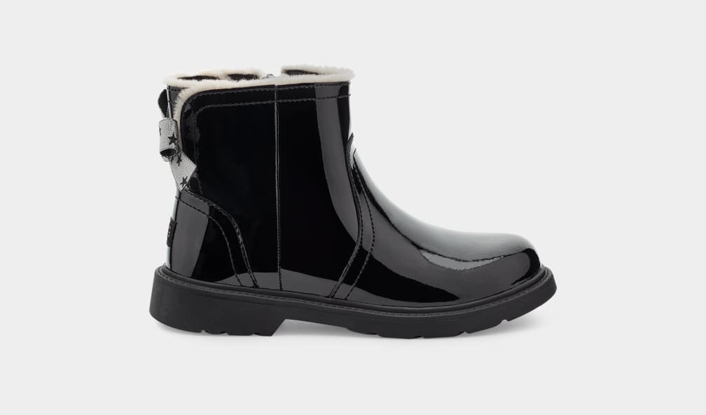Black patent leather sales uggs