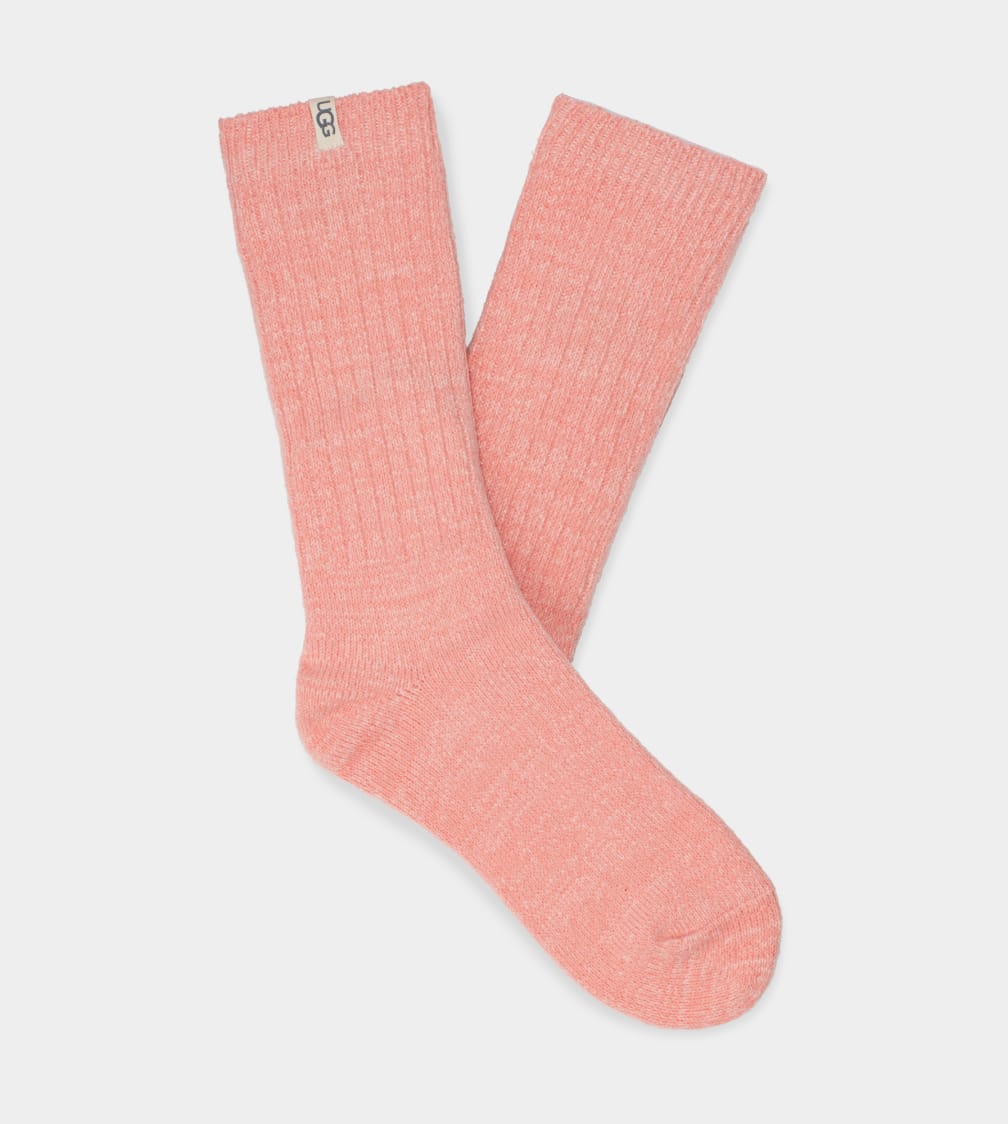 UGG® Rib Knit Slouchy Crew Sock for Women UGG® EU