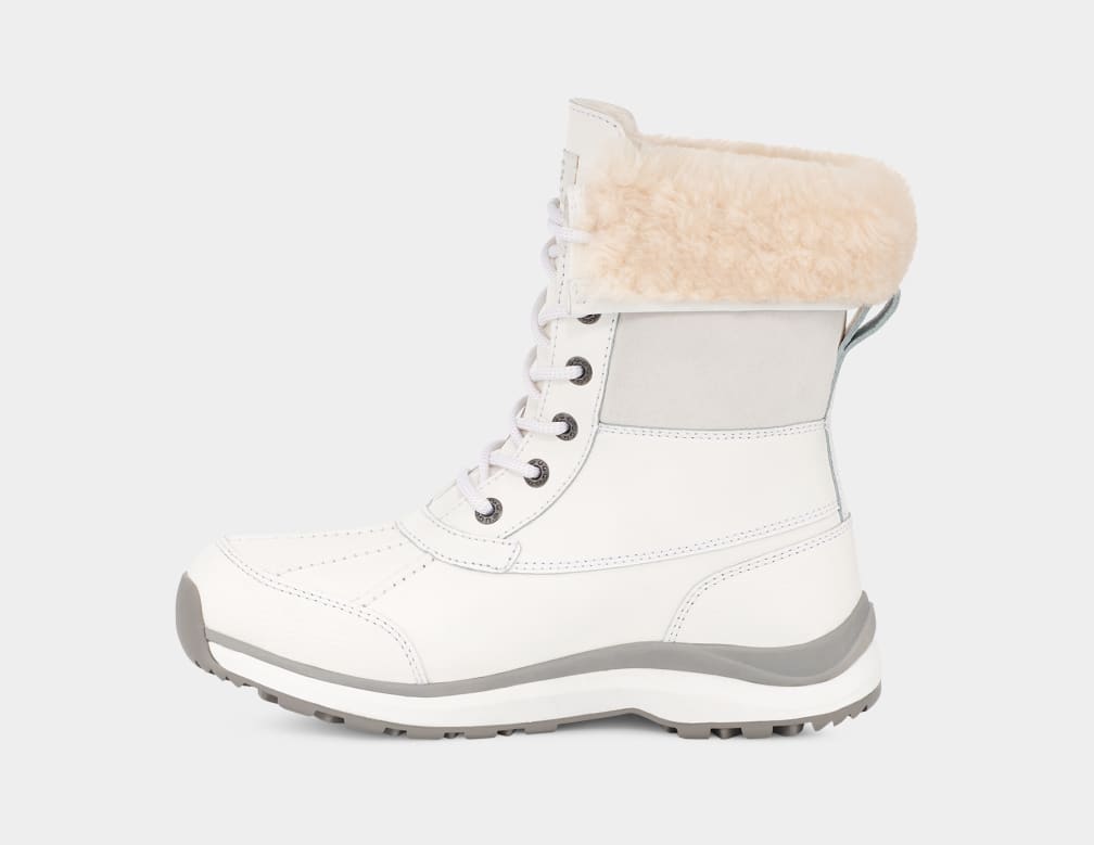 Ugg Women's Adirondack III Patent Boot White / 9