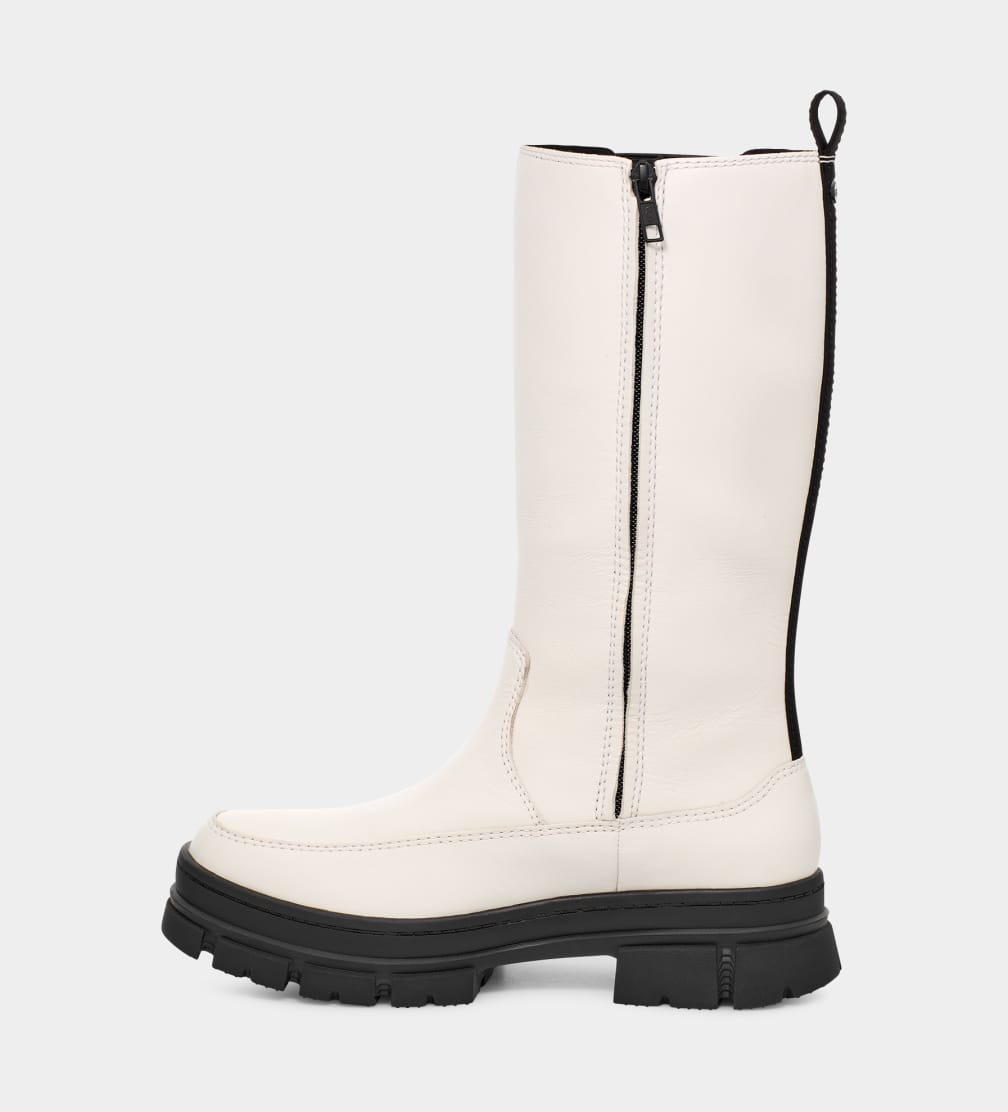 White leather ugg boots deals