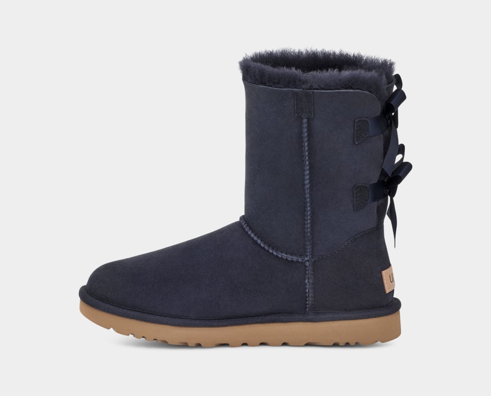 Navy uggs best sale with bows