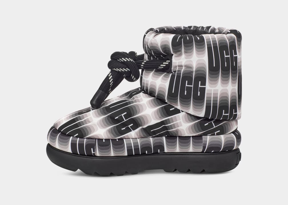 Shop UGG Classic Maxi Wavelength Mini Boots 1132915BWHT black