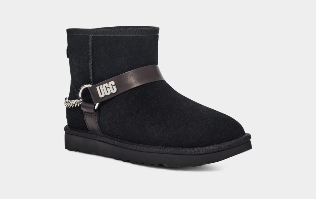 Ugg mini logo on sale sparkle