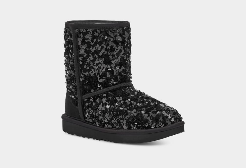 UGG Classic Short Chunky Sequin Boot for Kids
