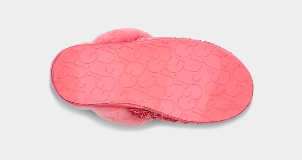 Pink sequin 2025 ugg slippers