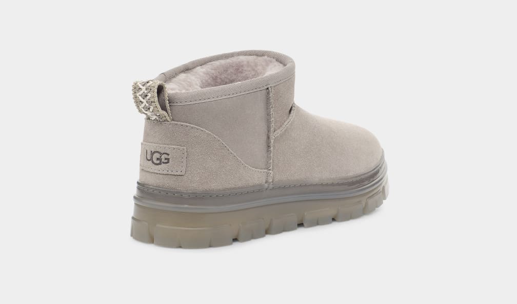 Rue de la Chaussure Ugg boots et bottines classic ultra mini leather marron homm Rue de la Chaussure Ugg boots et bottines classic ultra mini leather marron homm