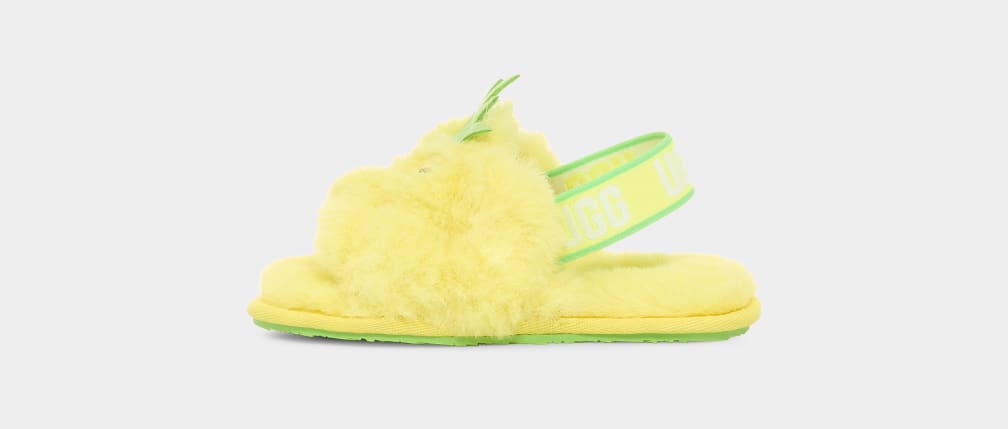 Ugg fluff yeah outlet slide yellow