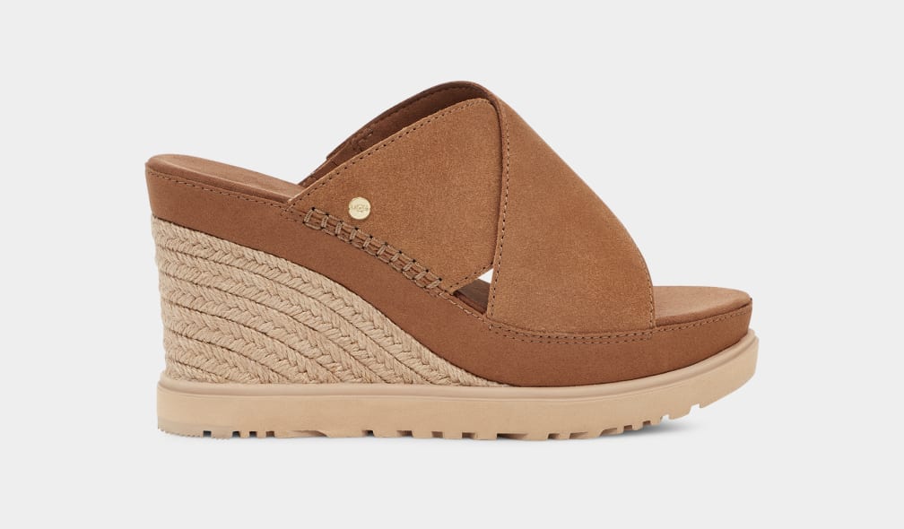 Abbott leather top espadrille sandal