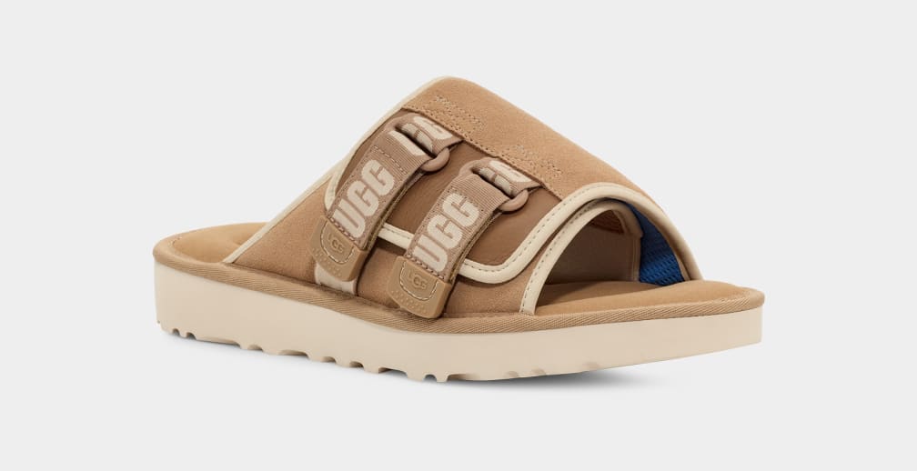 Ugg slides 2025 mens gold