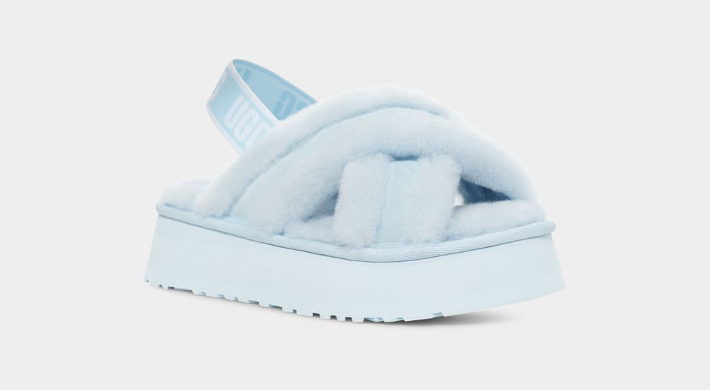 Ugg slippers clearance baby blue