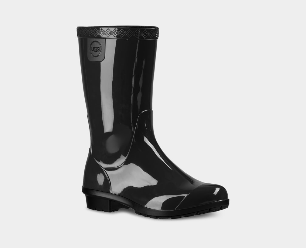 Girls ugg rain best sale boots