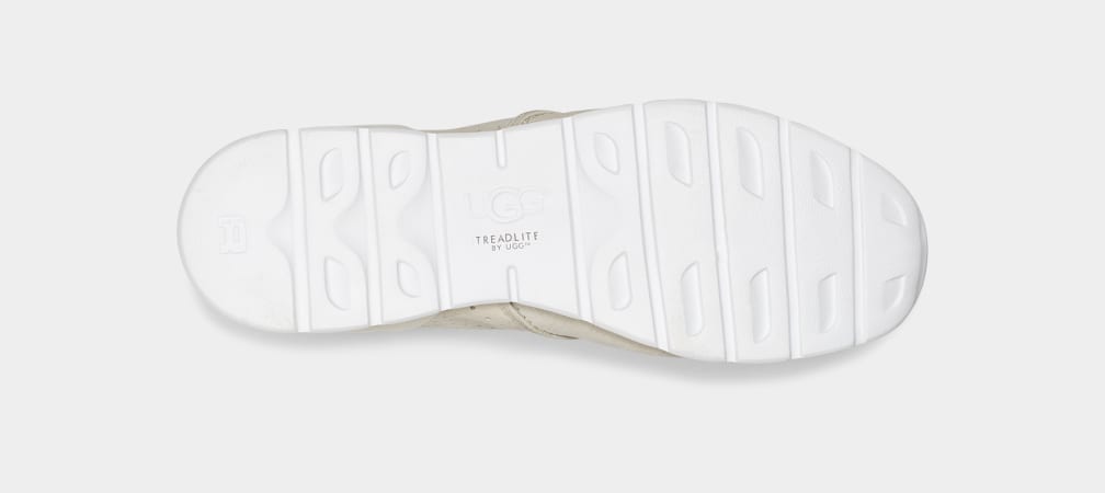 Ugg tye top sneaker white