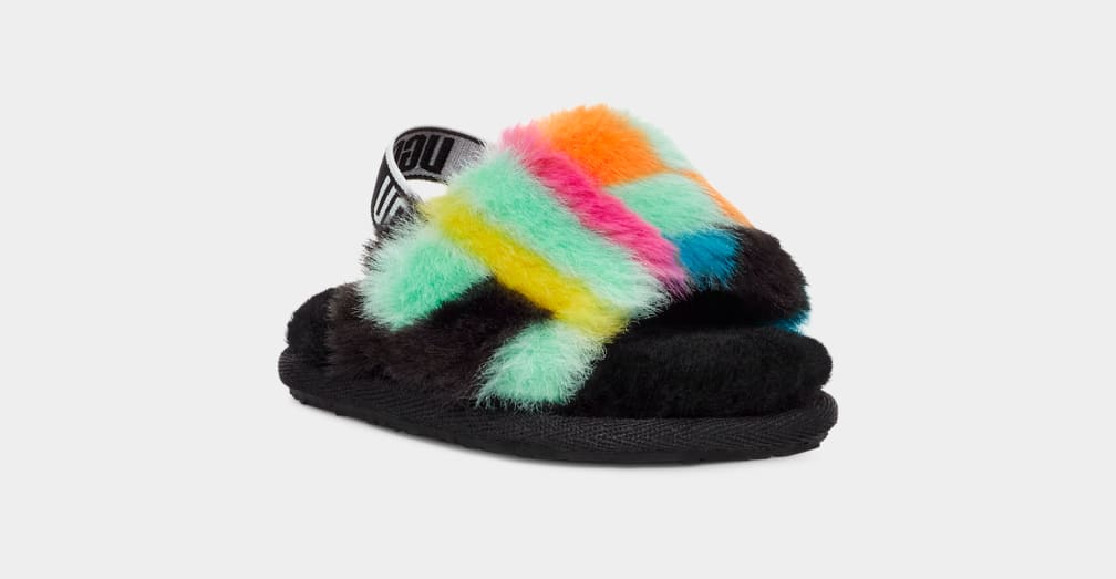 Infants' Fluff Yeah Slide Checks Sandal UGG®