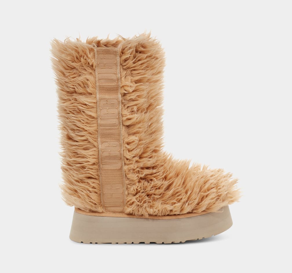 Ugg mongolian fluff top momma