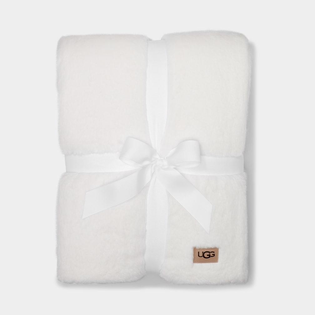 White ugg blanket deals