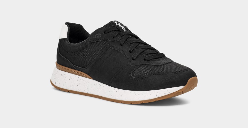 Ugg tye top sneaker black