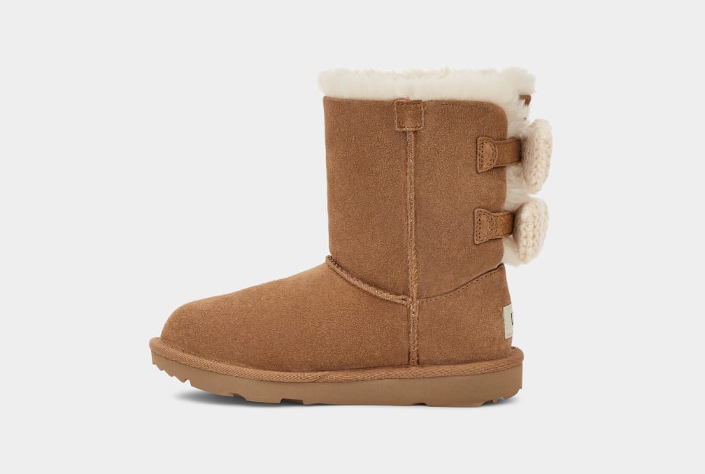 UGG Bailey Bow Knit Bows Boot for Kids UGG UK