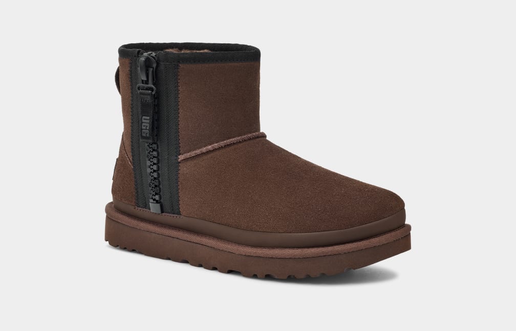 UGG® 公式【 クラシック ミニ ジッパー テープ ロゴ|Classic Mini