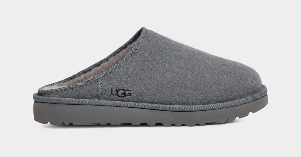 Grey sale ugg loafers