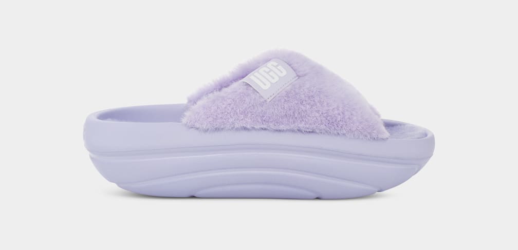 Purple discount ugg slippers