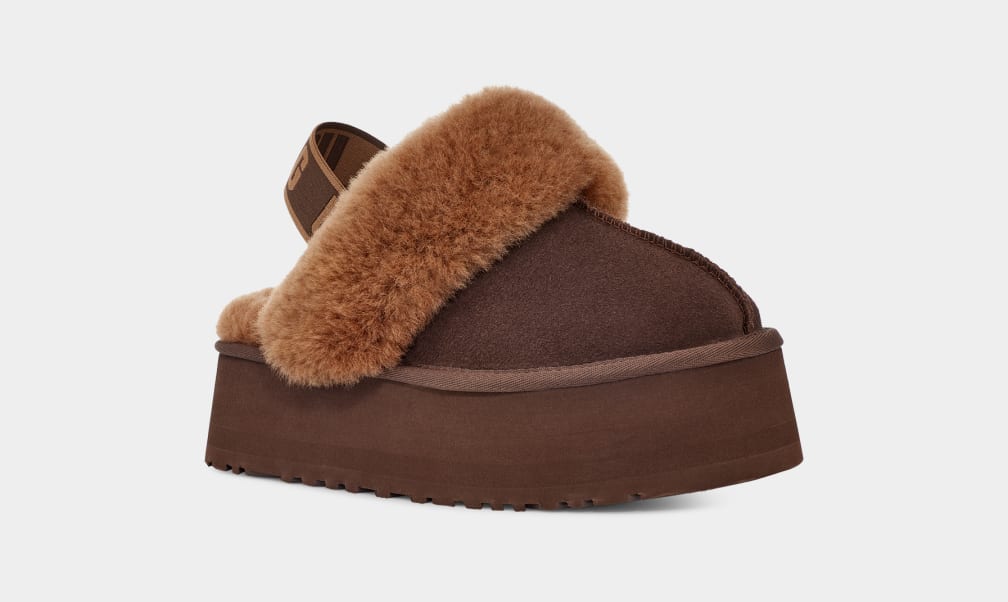 Ugg funkette suede clogs hotsell