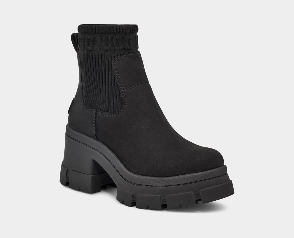 Ugg black chelsea boots deals