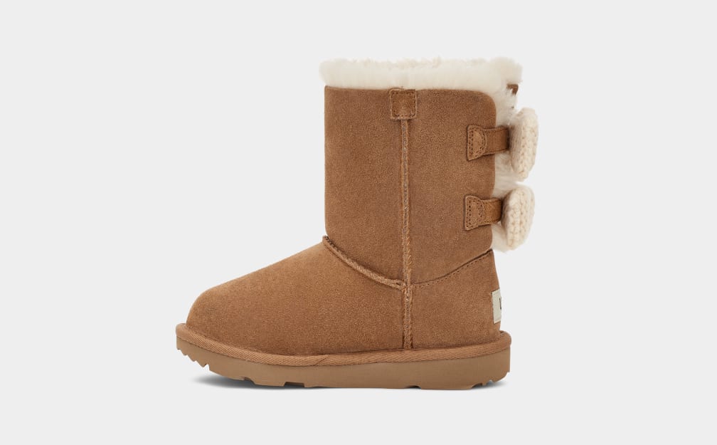 Knit uggs with best sale bow