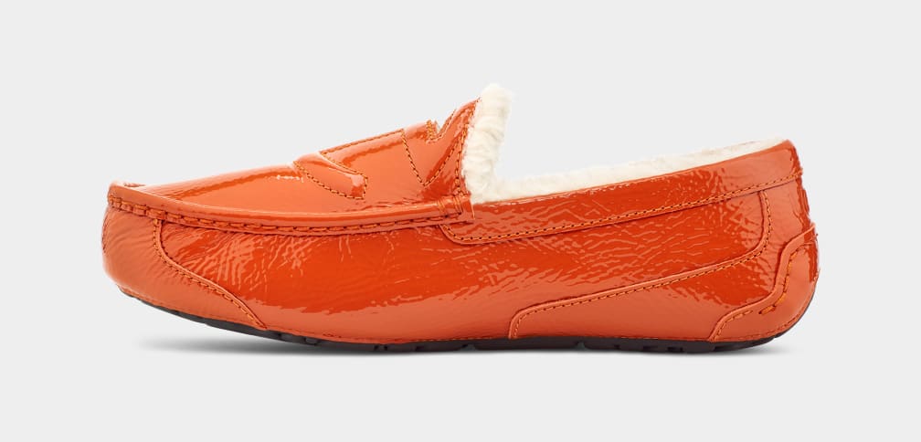 Ugg leather loafers hotsell