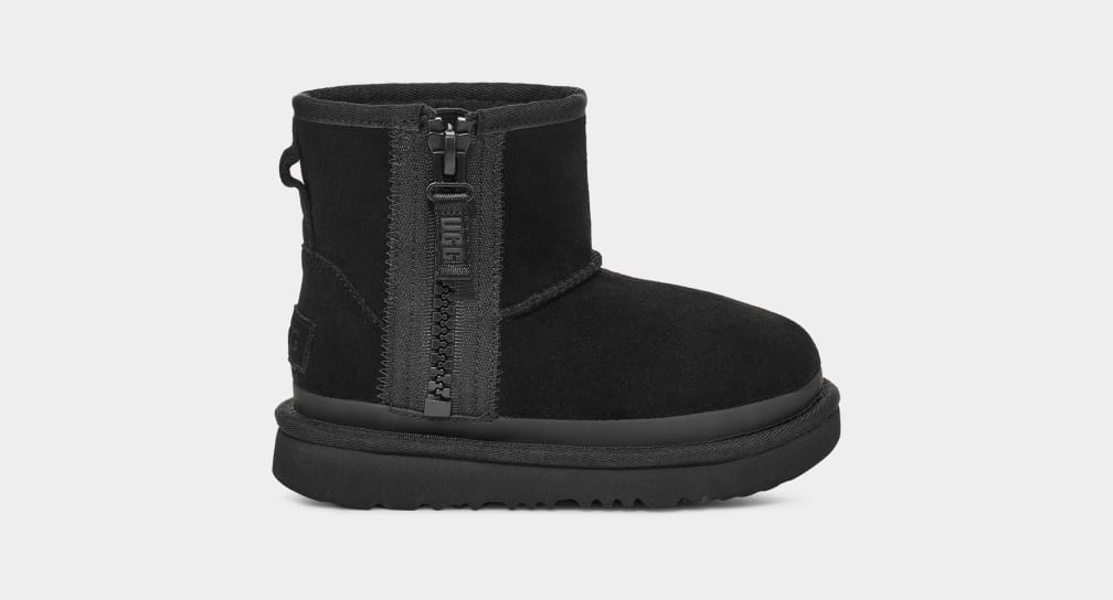 Grey uggs on sale with zipper