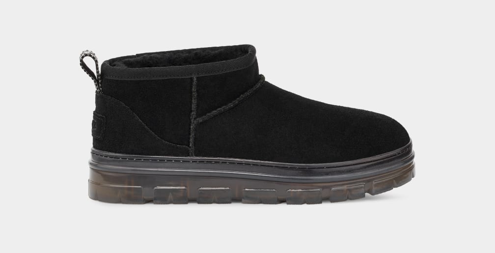 Black on sale mid uggs