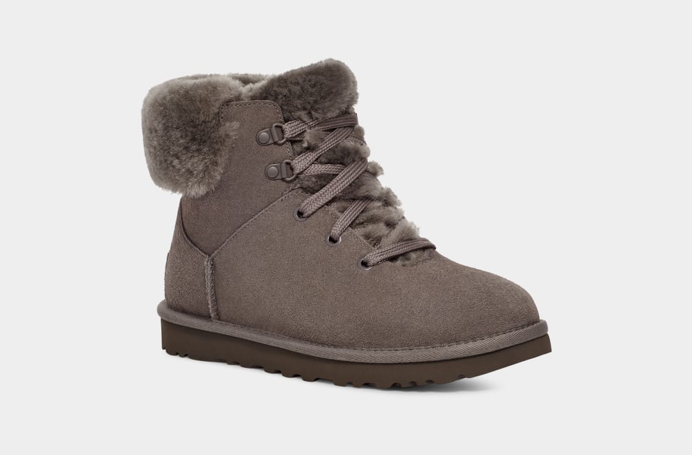 Ugg classic cuff top mini stormy grey