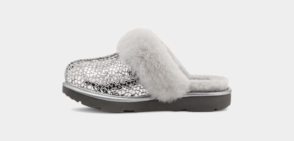 Ugg silver scuffette best sale ii cosmos slippers