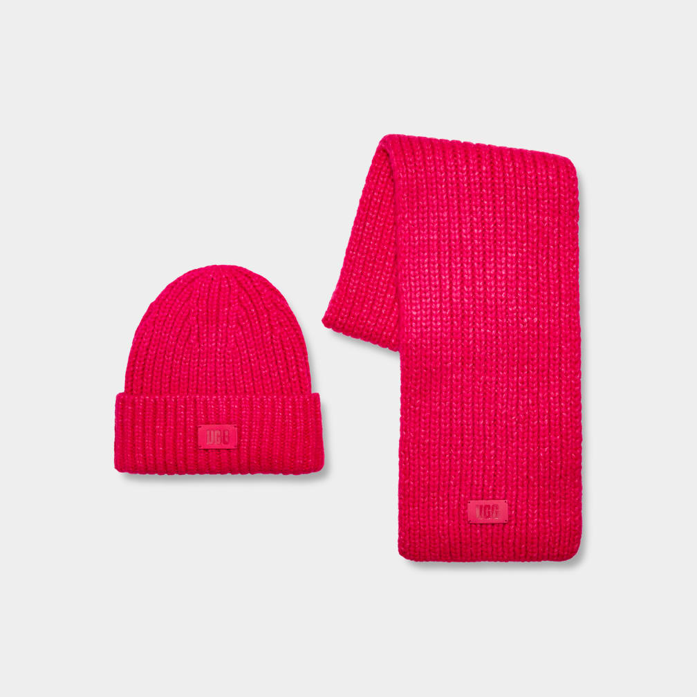 Ugg hat gloves and scarf set on sale