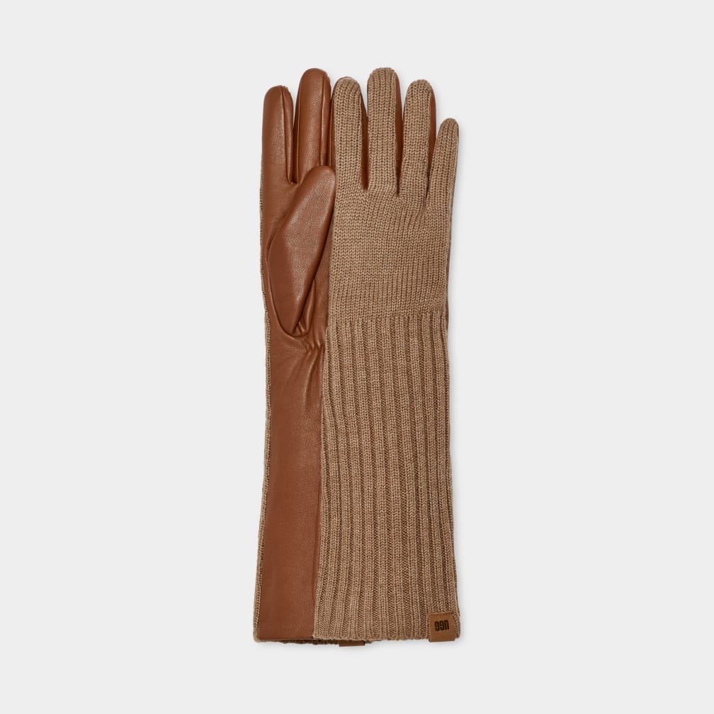 UGG Leather And Knit Glove for Women UGG UK