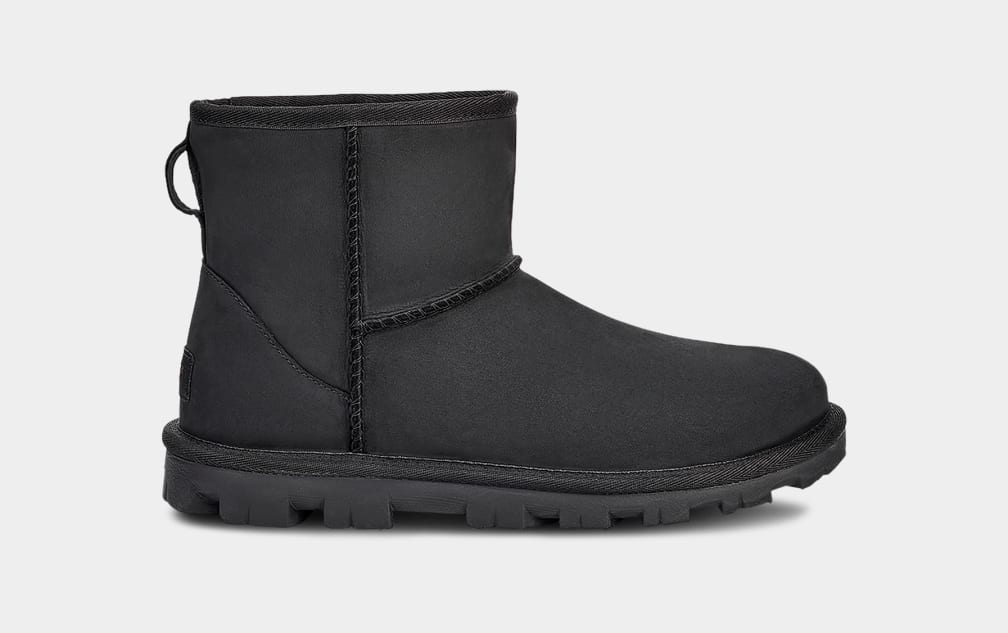 Ugg essential 2025 mini leather
