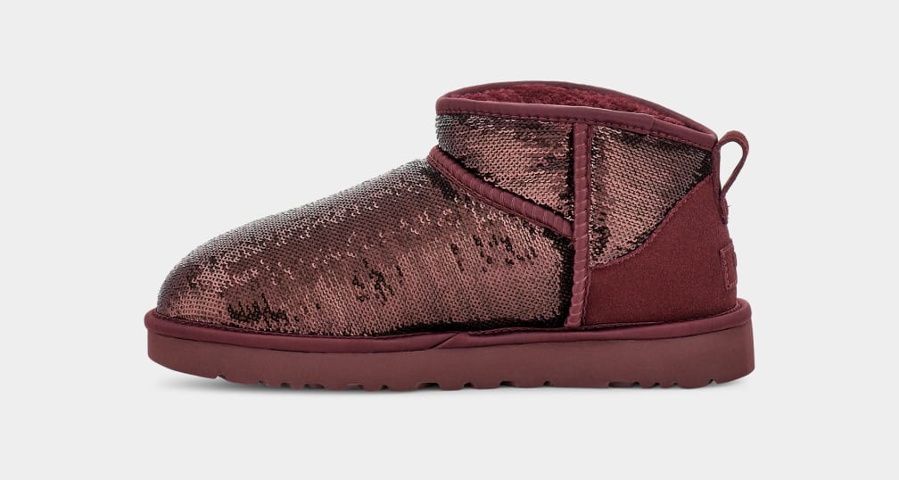 Maroon ugg outlet boots