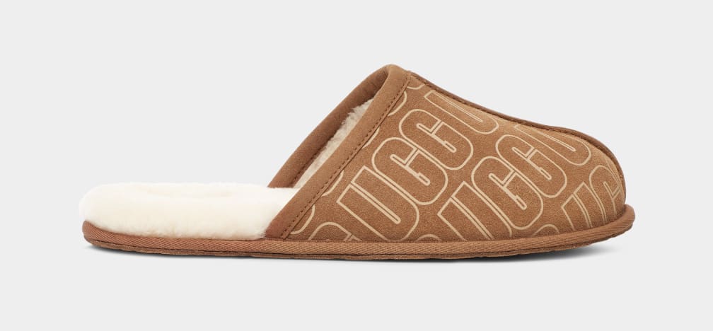UGG Scuff Ugg Graphic Slipper for Men UGG UK