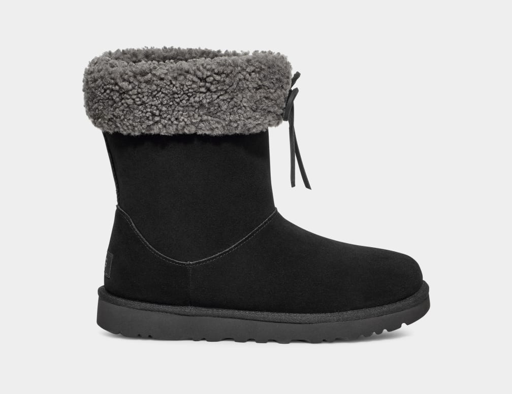 Short shearling outlet boots