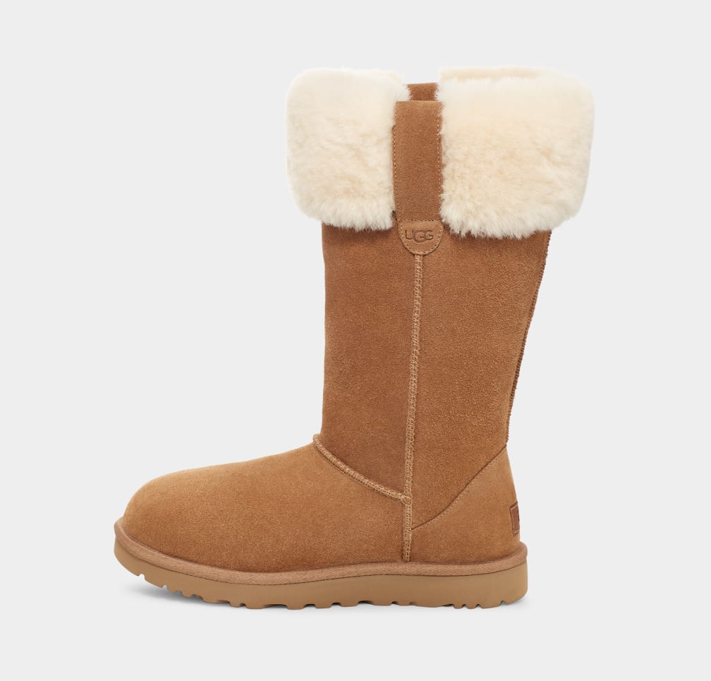 Over the knee new arrivals ugg boots with fur