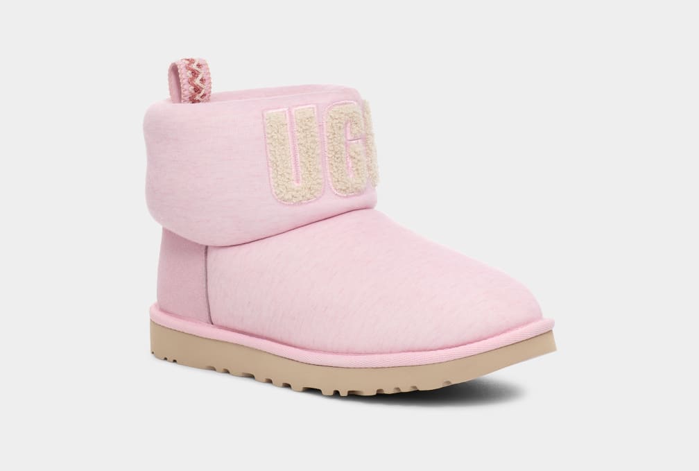 PINK FAUX-FUR ICON BOOT COVERS