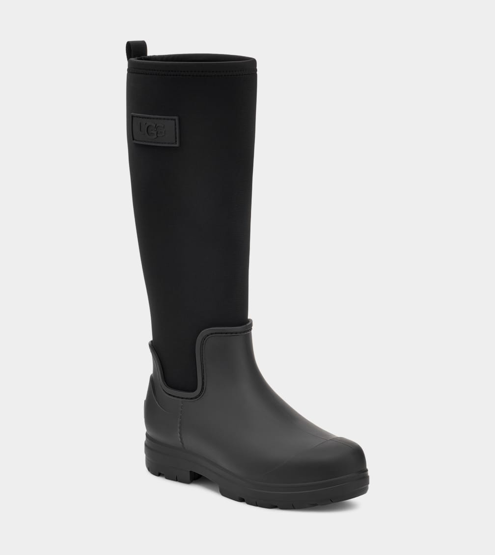 Ugg women's black classic tall ugg rubber shop boots