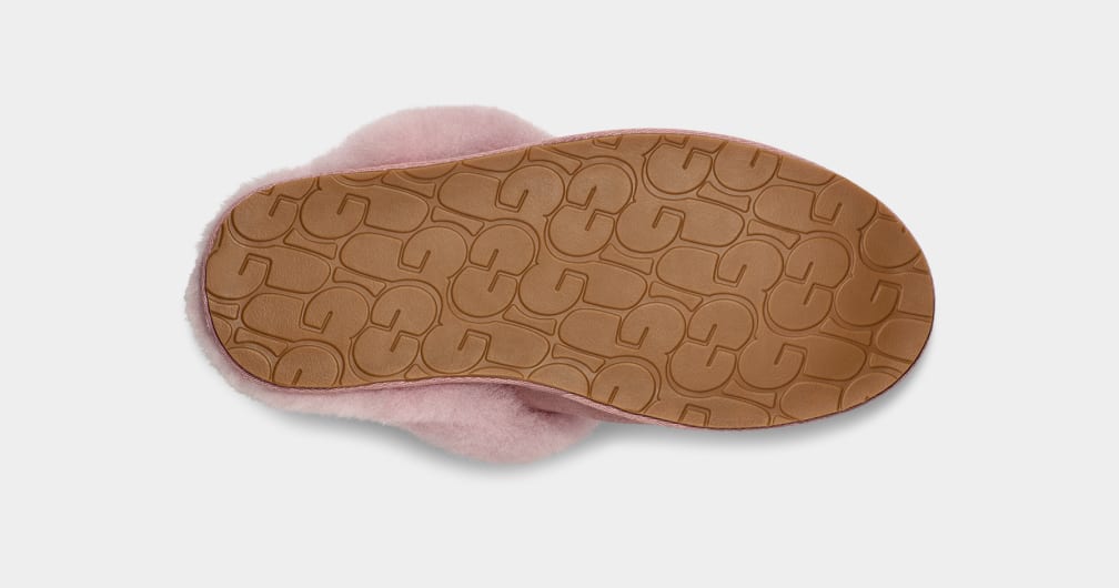 Ugg pale pink best sale scuffette slippers