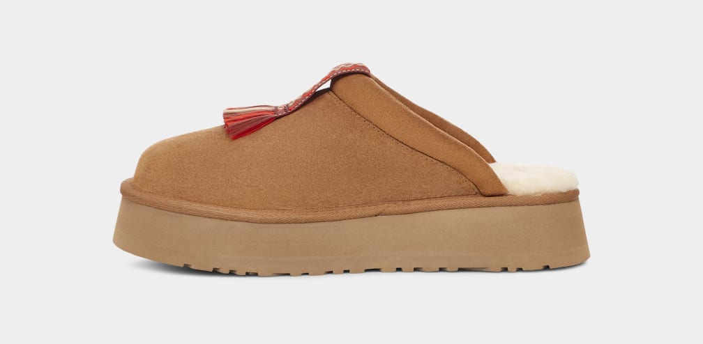 Ugg tassel 2025 slippers