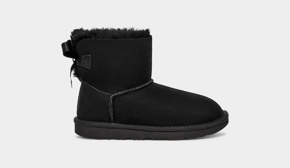 Ugg boots mini top bailey bow metallic